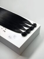 FLAT TIP pramenovi za profesionalnu nadogradnju kose  - Jet Black