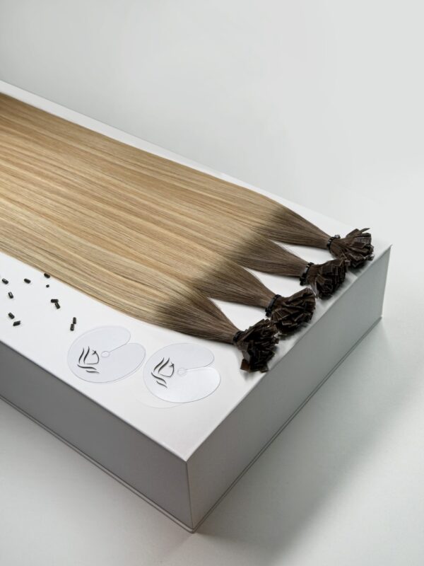 FLAT TIP pramenovi za profesionalnu nadogradnju kose - Seamless Balayage - Slika 1