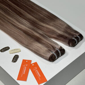 WEFT trese za nadogradnju kose - Smokey