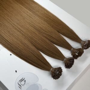 FLAT TIP pramenovi za profesionalnu nadogradnju kose - Brown