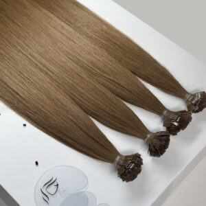 FLAT TIP pramenovi za profesionalnu nadogradnju kose - Chestnut Brown