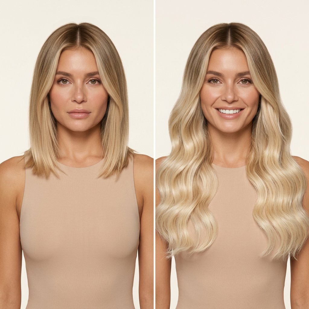 t8-60 CLIP IN EKSTENZIJE / Sunkissed Ombre - Slika 1