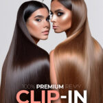 CLIP‑IN EKSTENZIJE za kosu