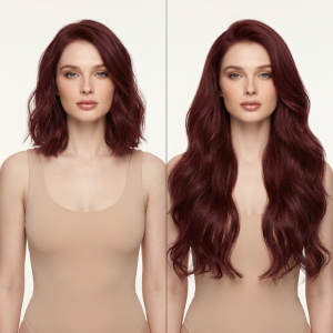 CLIP IN EXTENSION / Red Wine